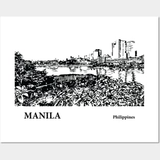 Manila - Philippines Posters and Art